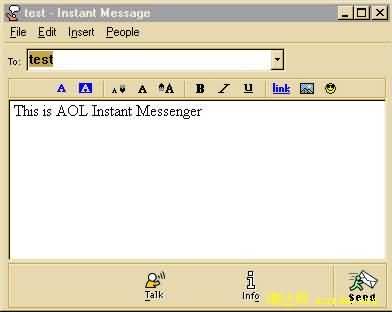 America OnlineInstant Messenger (AIM)еļʱͨѶ֮һ